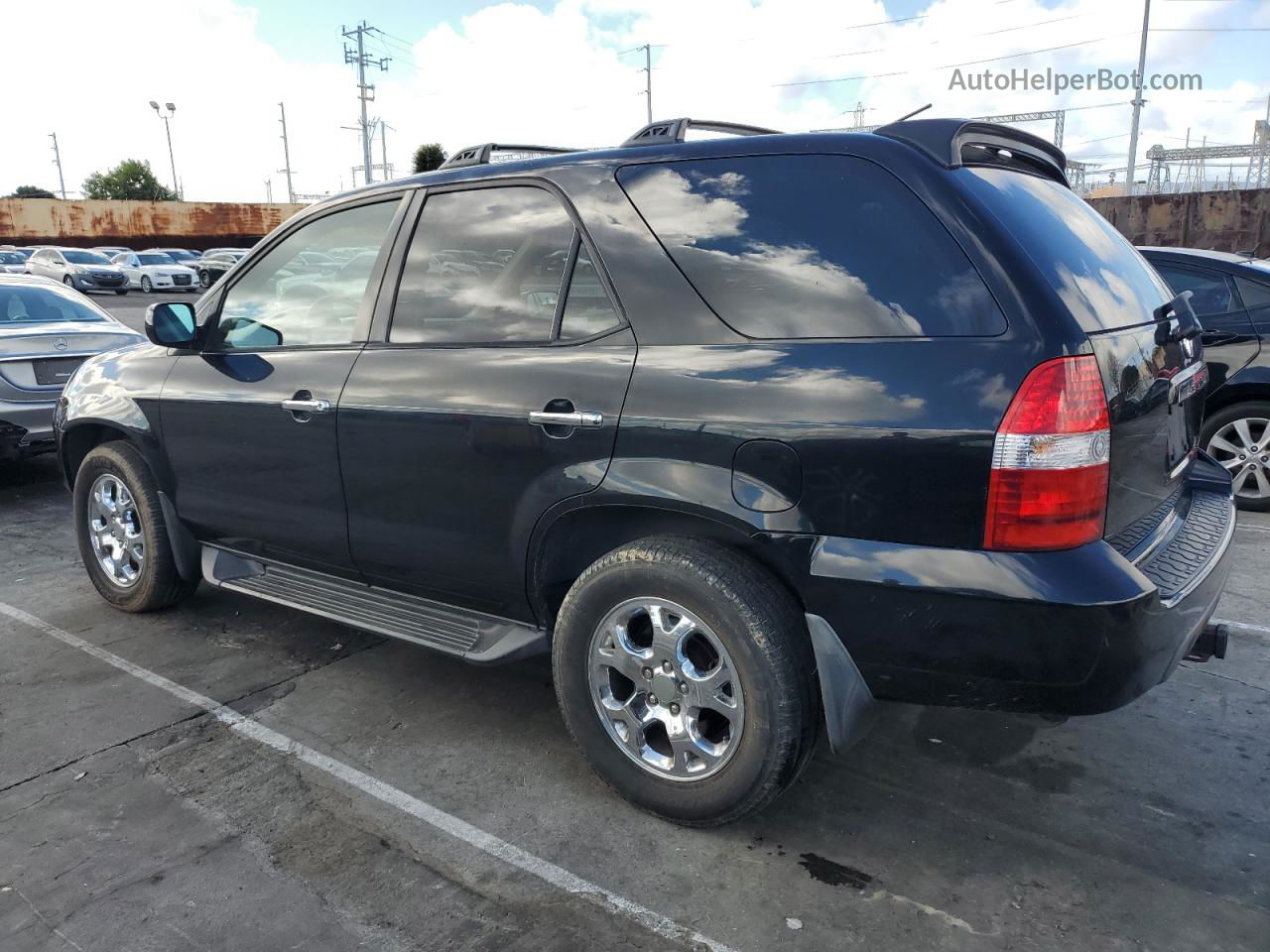 2002 Acura Mdx Touring Black vin: 2HNYD18862H539030