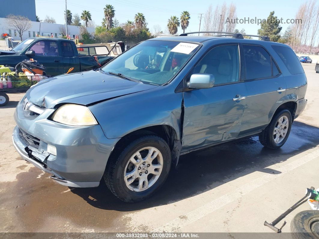 2005 Acura Mdx   Light Blue vin: 2HNYD18865H541509