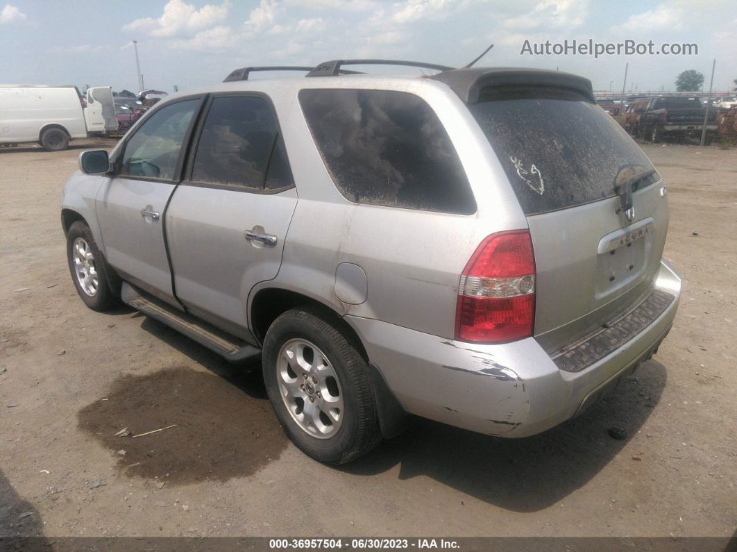 2002 Acura Mdx Touring Pkg Gray vin: 2HNYD18872H504867