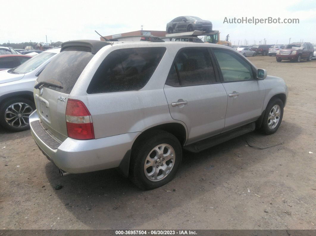 2002 Acura Mdx Touring Pkg Gray vin: 2HNYD18872H504867