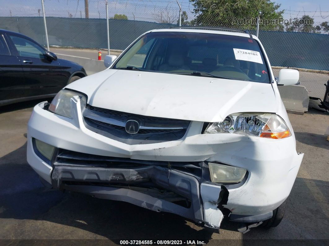 2002 Acura Mdx Touring Pkg Белый vin: 2HNYD18872H538677