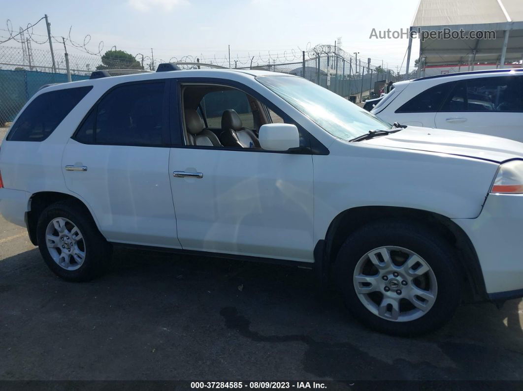 2002 Acura Mdx Touring Pkg White vin: 2HNYD18872H538677