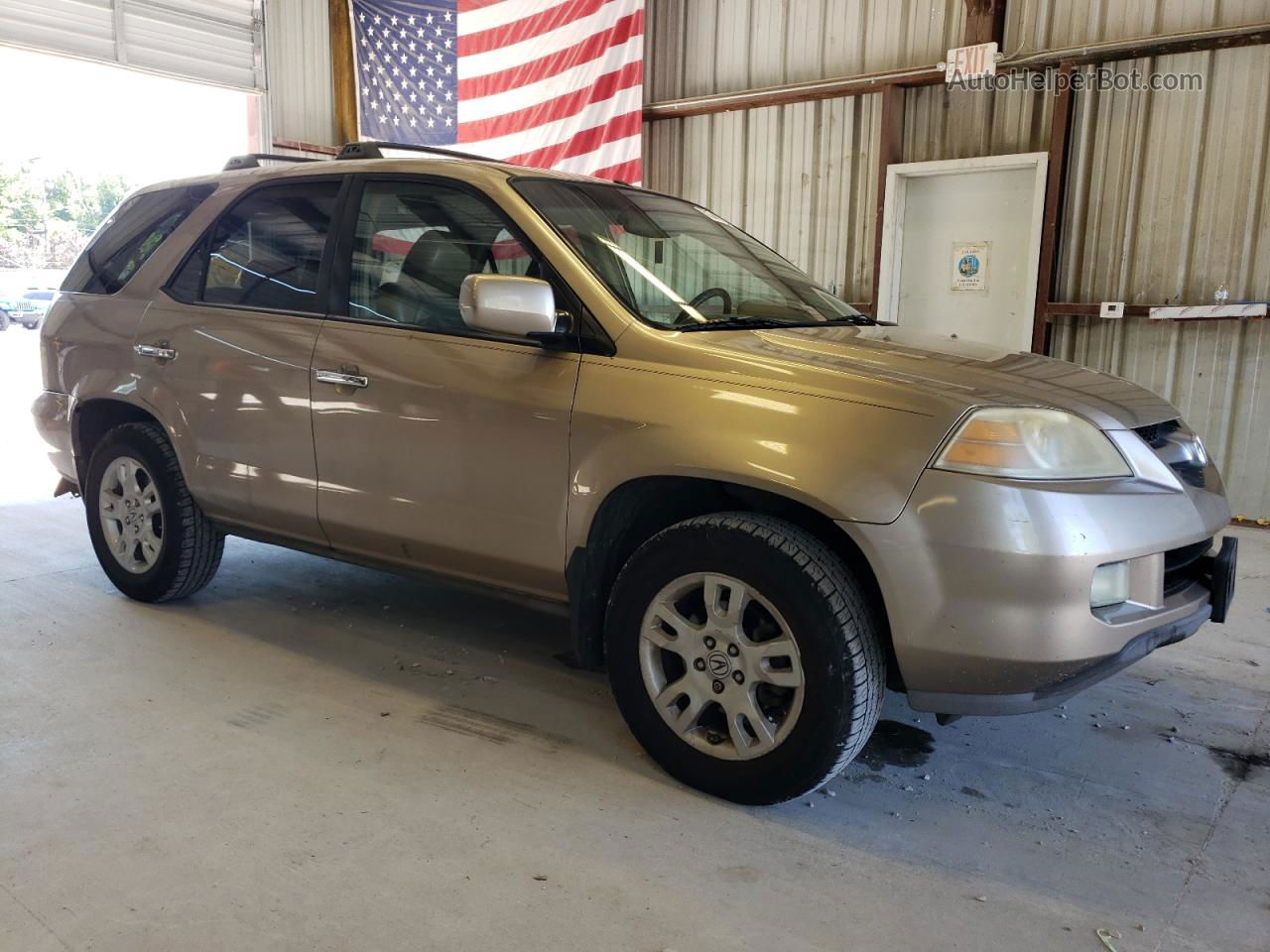 2005 Acura Mdx Touring Tan vin: 2HNYD18875H541938