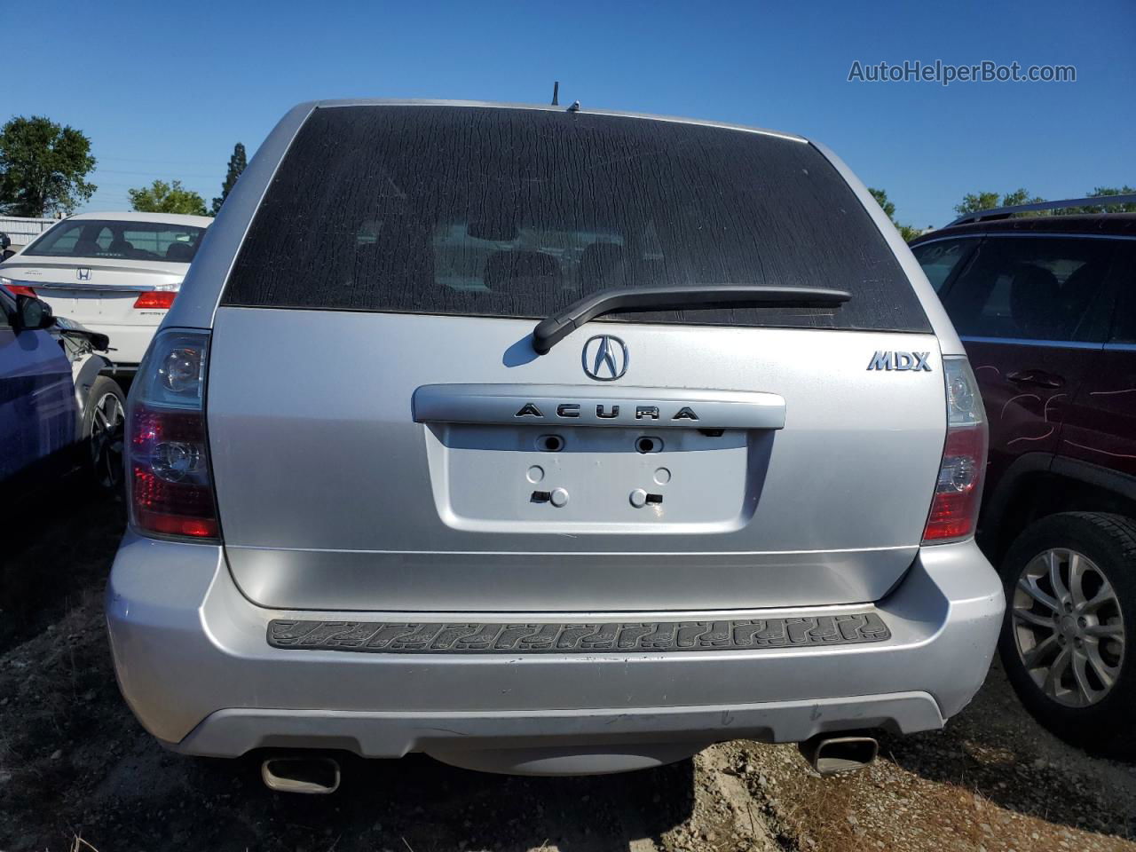 2005 Acura Mdx Touring Silver vin: 2HNYD18875H544645