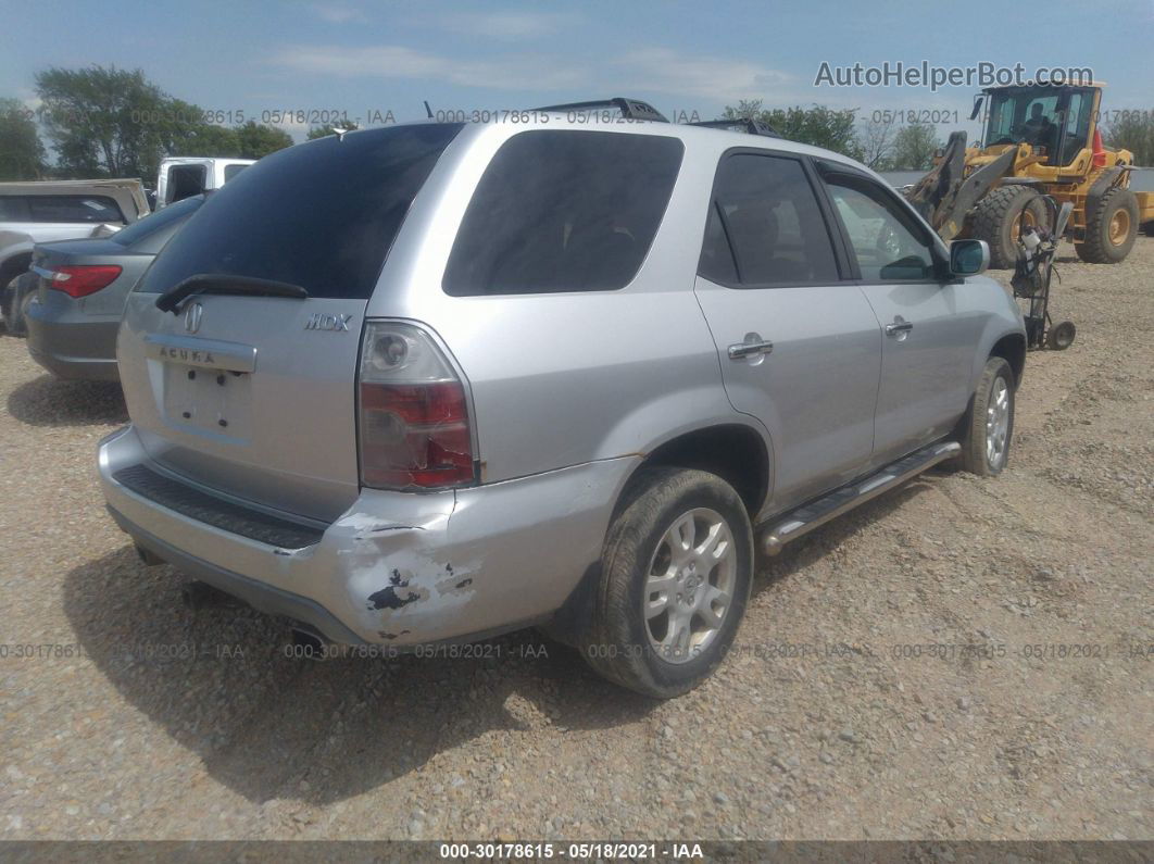 2005 Acura Mdx Touring Silver vin: 2HNYD18885H501822