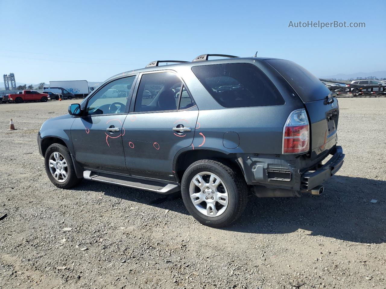 2005 Acura Mdx Touring Серый vin: 2HNYD18885H505563