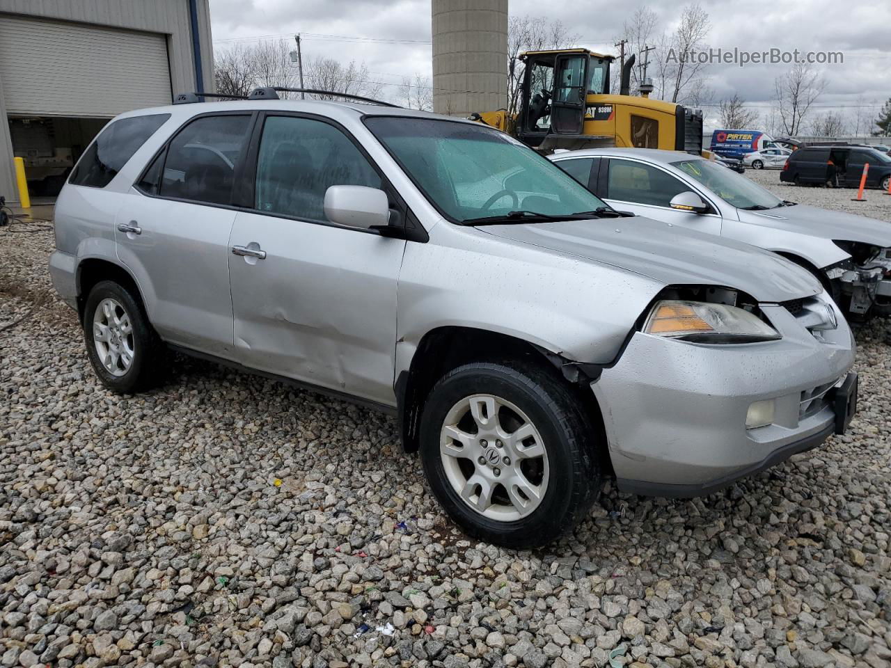 2005 Acura Mdx Touring Silver vin: 2HNYD18885H515753