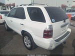 2005 Acura Mdx White vin: 2HNYD18885H545576