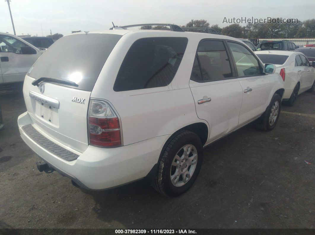 2005 Acura Mdx Белый vin: 2HNYD18885H545576