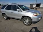 2002 Acura Mdx Touring Silver vin: 2HNYD18892H511559