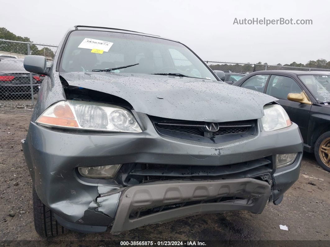 2002 Acura Mdx Touring Pkg Green vin: 2HNYD18892H525638