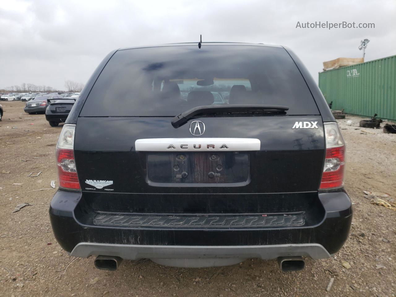 2005 Acura Mdx Touring Black vin: 2HNYD18895H522288