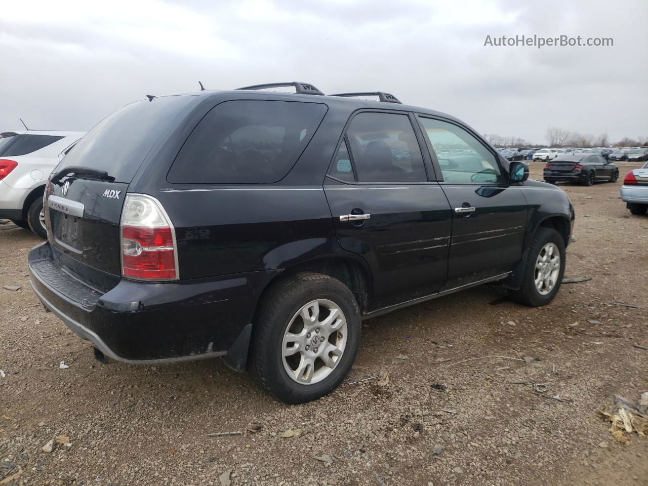 2005 Acura Mdx Touring Black vin: 2HNYD18895H522288