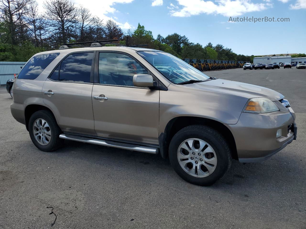 2005 Acura Mdx Touring Желто-коричневый vin: 2HNYD18895H531069