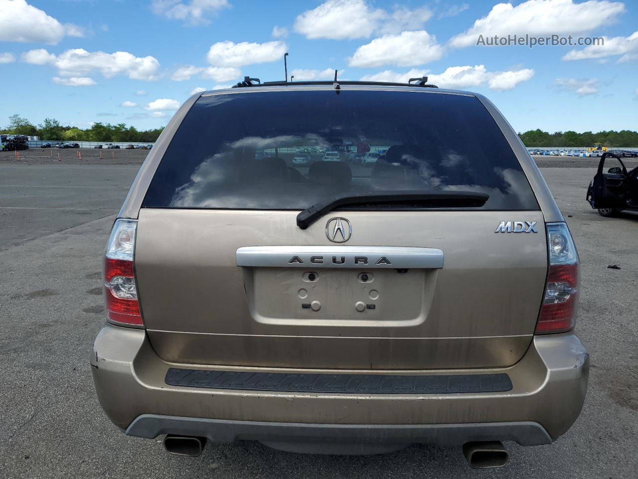 2005 Acura Mdx Touring Желто-коричневый vin: 2HNYD18895H531069