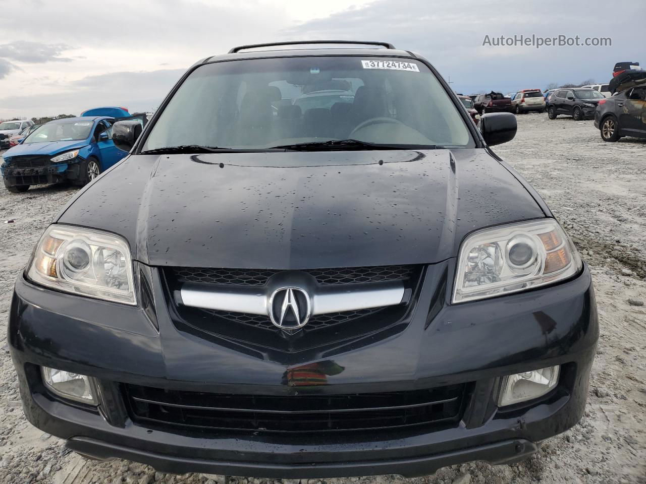 2005 Acura Mdx Touring Black vin: 2HNYD18895H534294