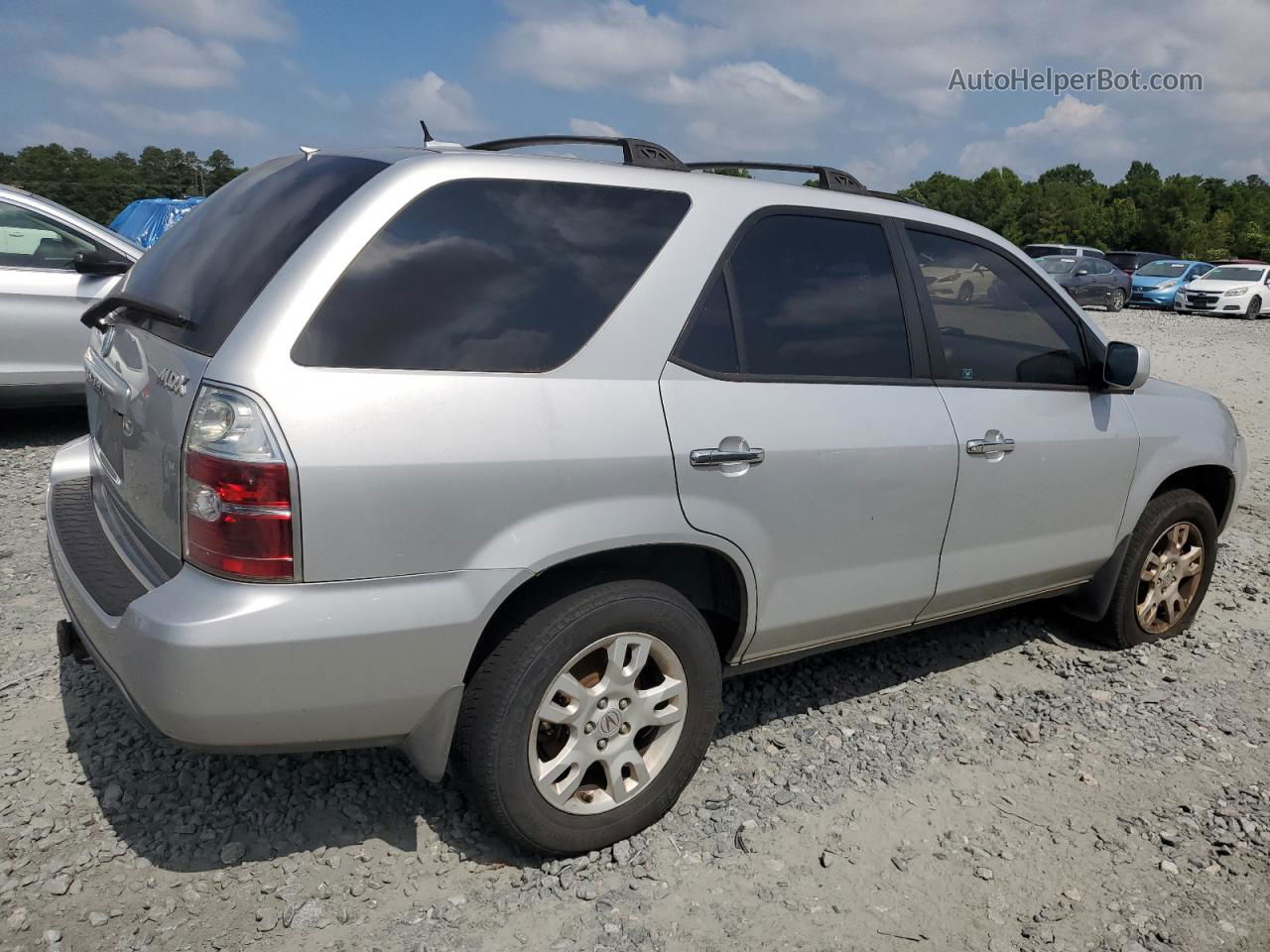 2005 Acura Mdx Touring Silver vin: 2HNYD18895H541603