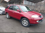 2002 Acura Mdx Touring Pkg Red vin: 2HNYD188X2H505866