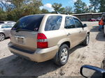 2002 Acura Mdx Touring Pkg Gold vin: 2HNYD188X2H530850