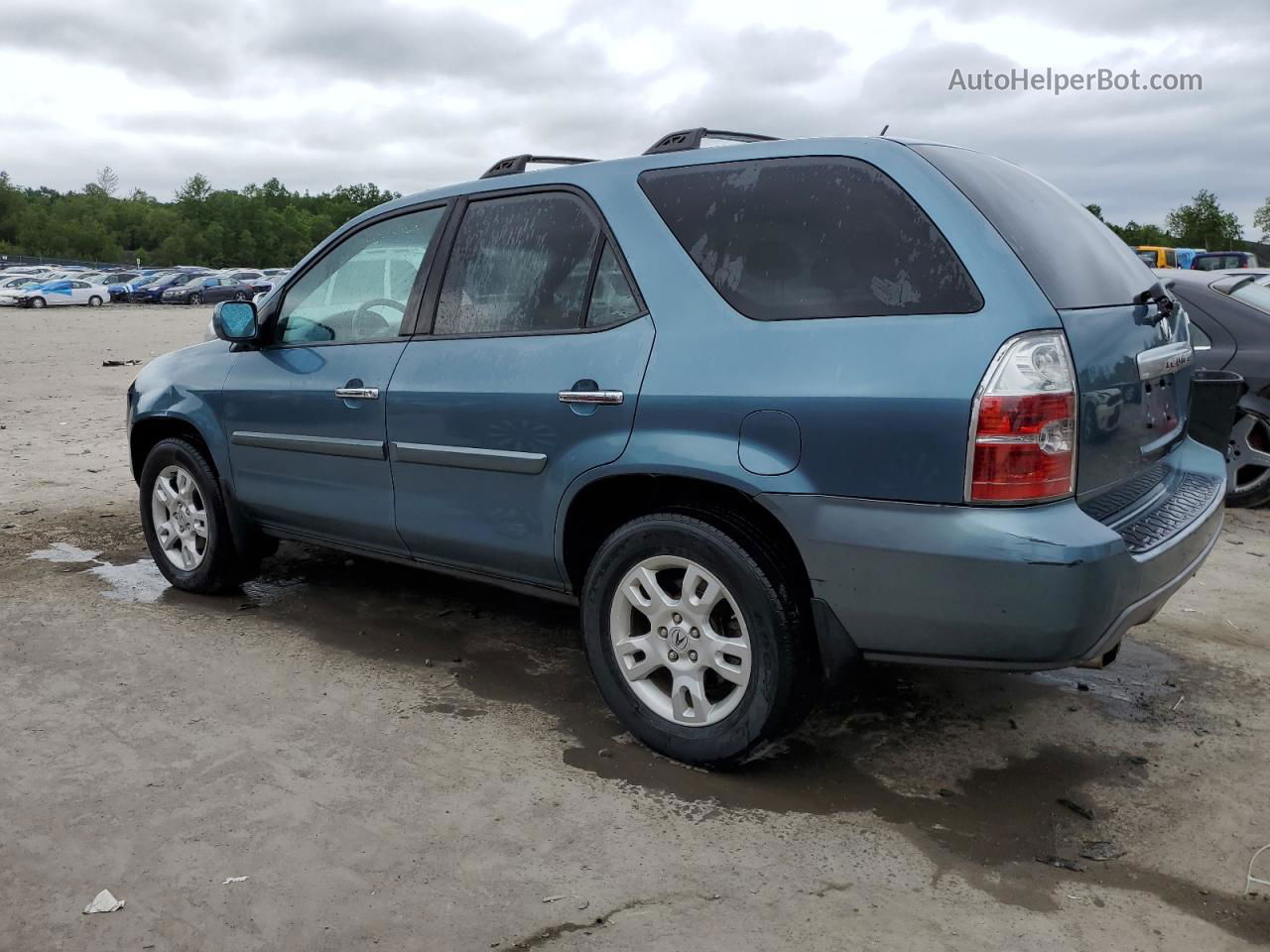 2005 Acura Mdx Touring Teal vin: 2HNYD188X5H504415