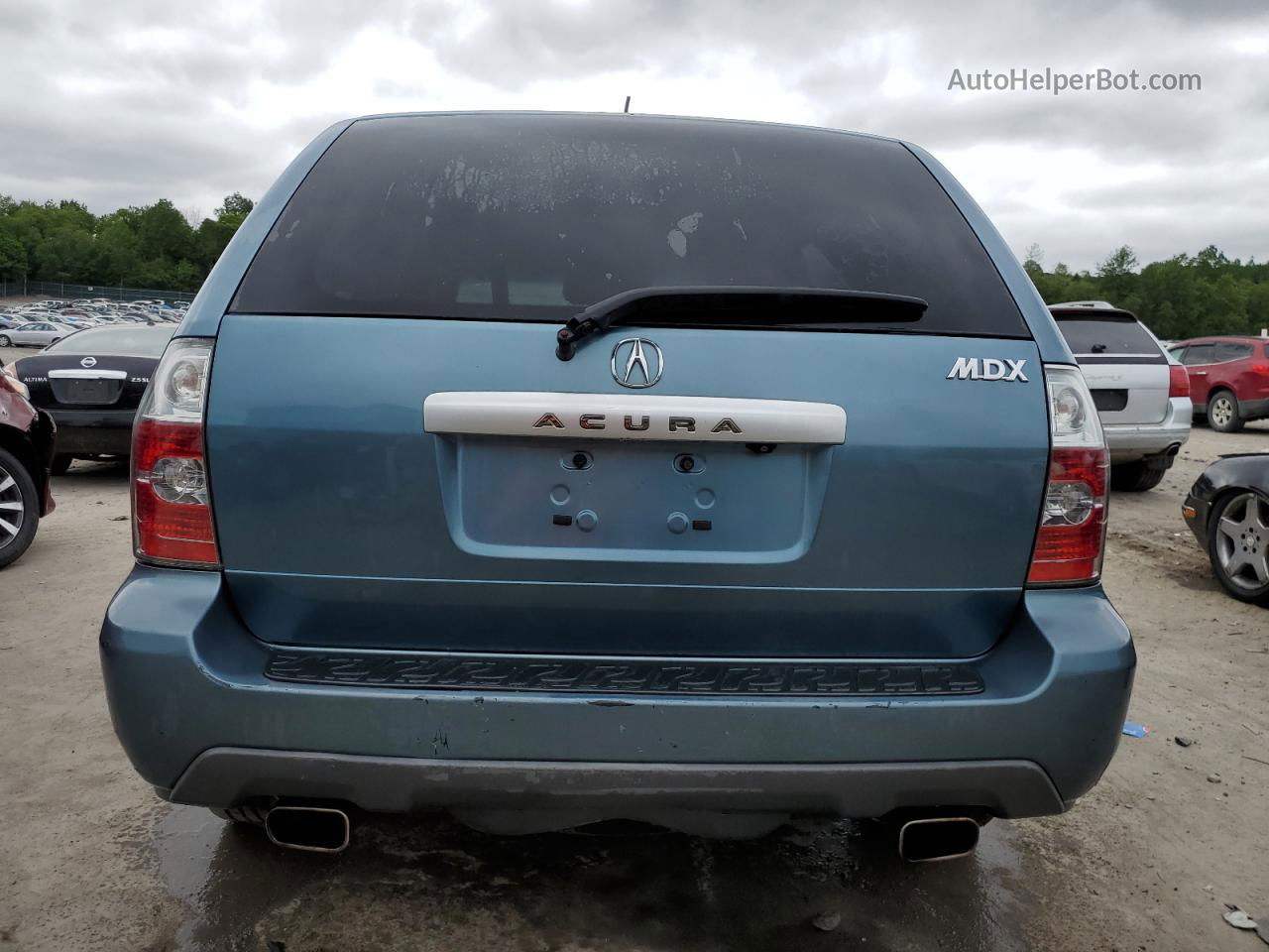 2005 Acura Mdx Touring Teal vin: 2HNYD188X5H504415