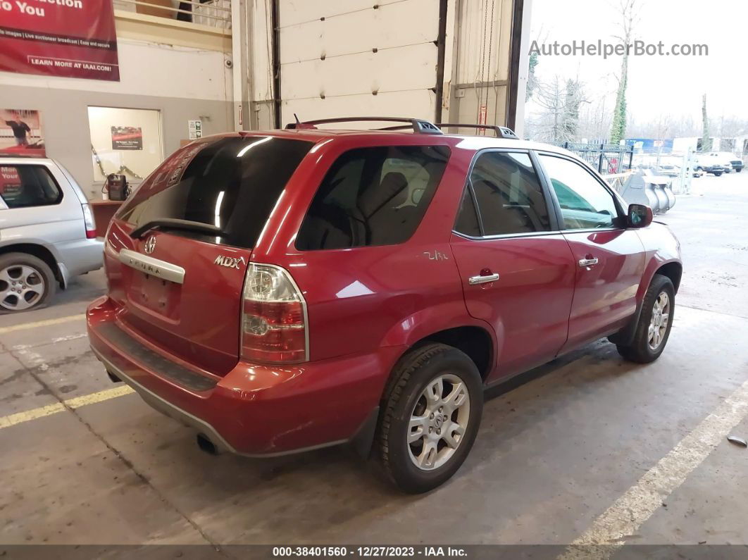 2005 Acura Mdx   Maroon vin: 2HNYD188X5H556045