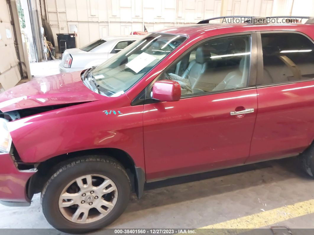 2005 Acura Mdx   Maroon vin: 2HNYD188X5H556045