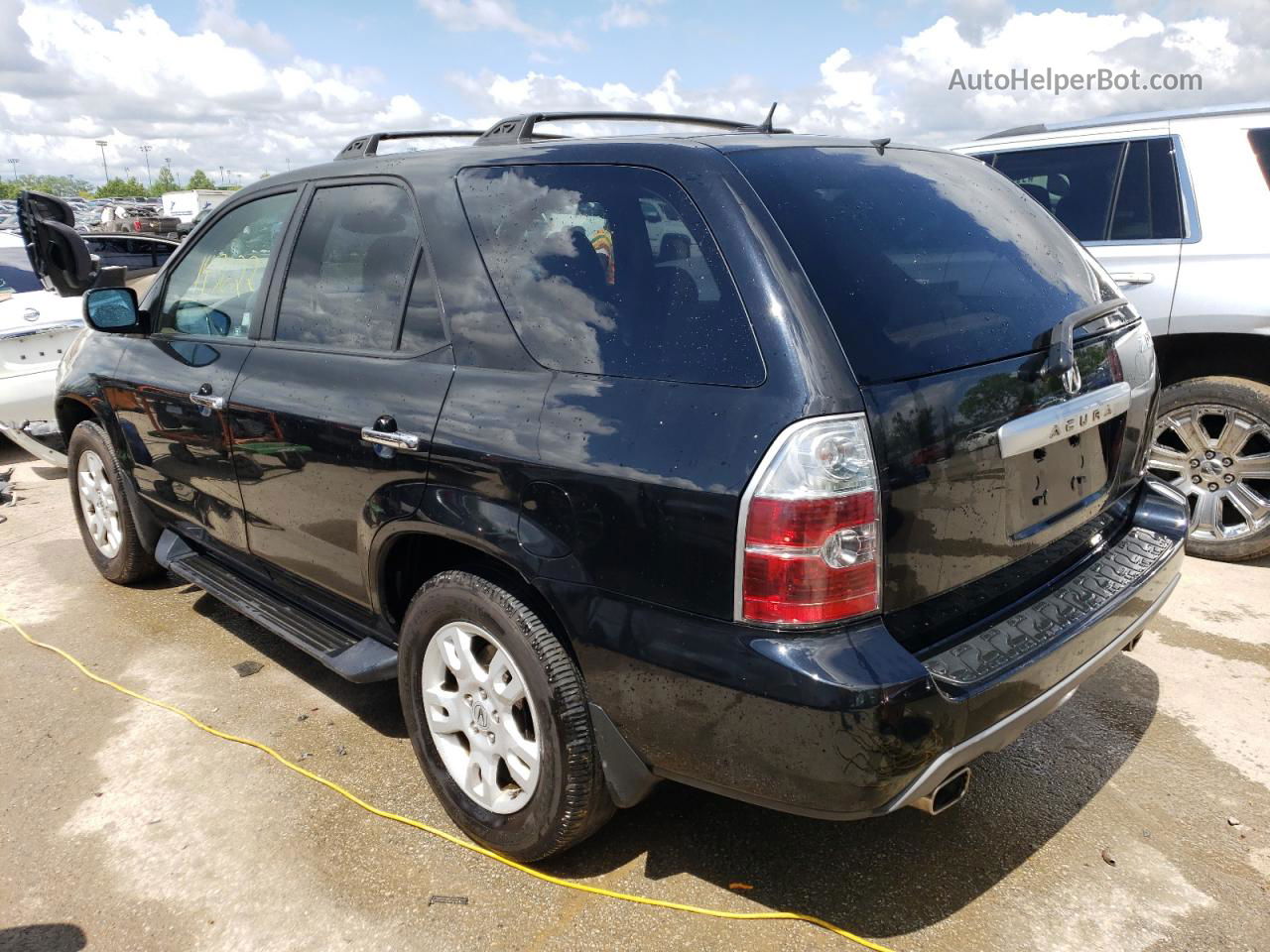 2005 Acura Mdx Touring Black vin: 2HNYD18915H504179