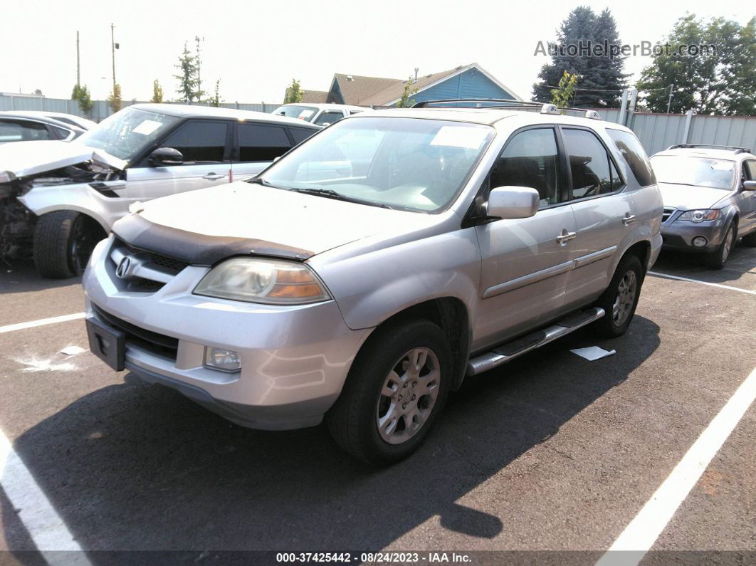 2005 Acura Mdx Touring Silver vin: 2HNYD18915H536176