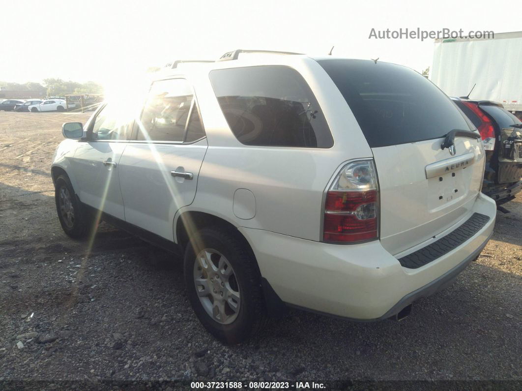 2005 Acura Mdx Touring White vin: 2HNYD18915H546433