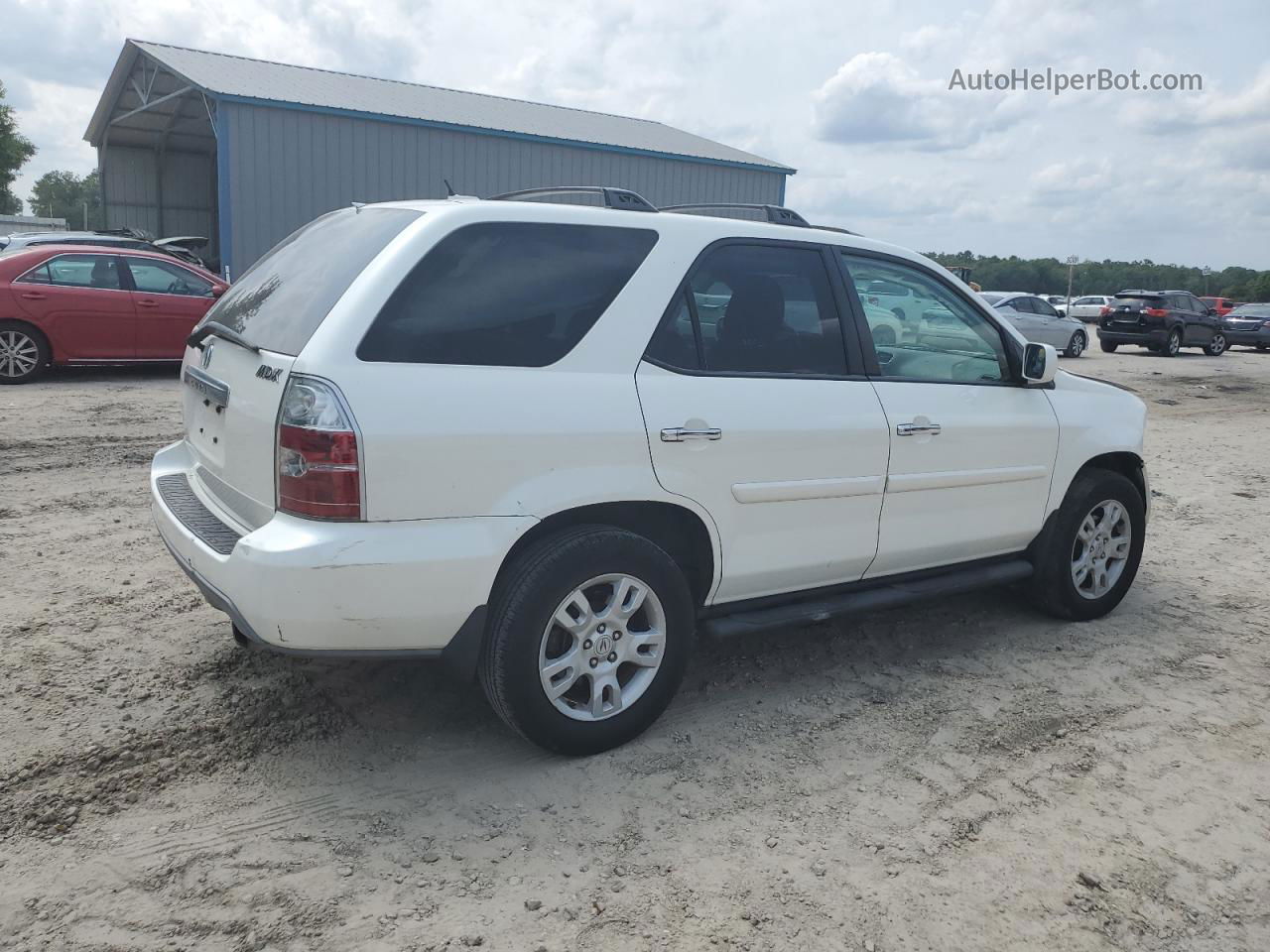 2005 Acura Mdx Touring Белый vin: 2HNYD18925H559529