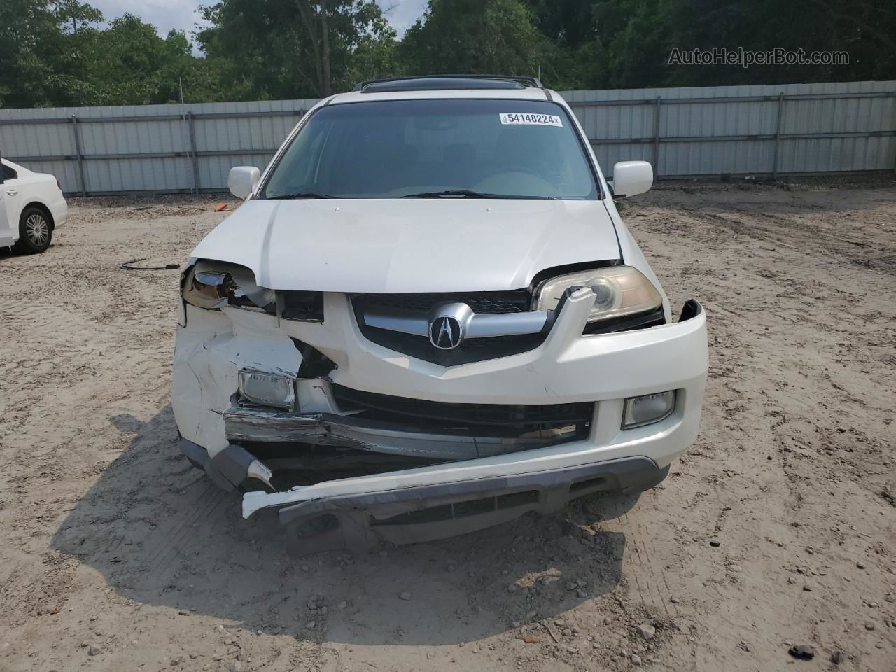 2005 Acura Mdx Touring White vin: 2HNYD18925H559529