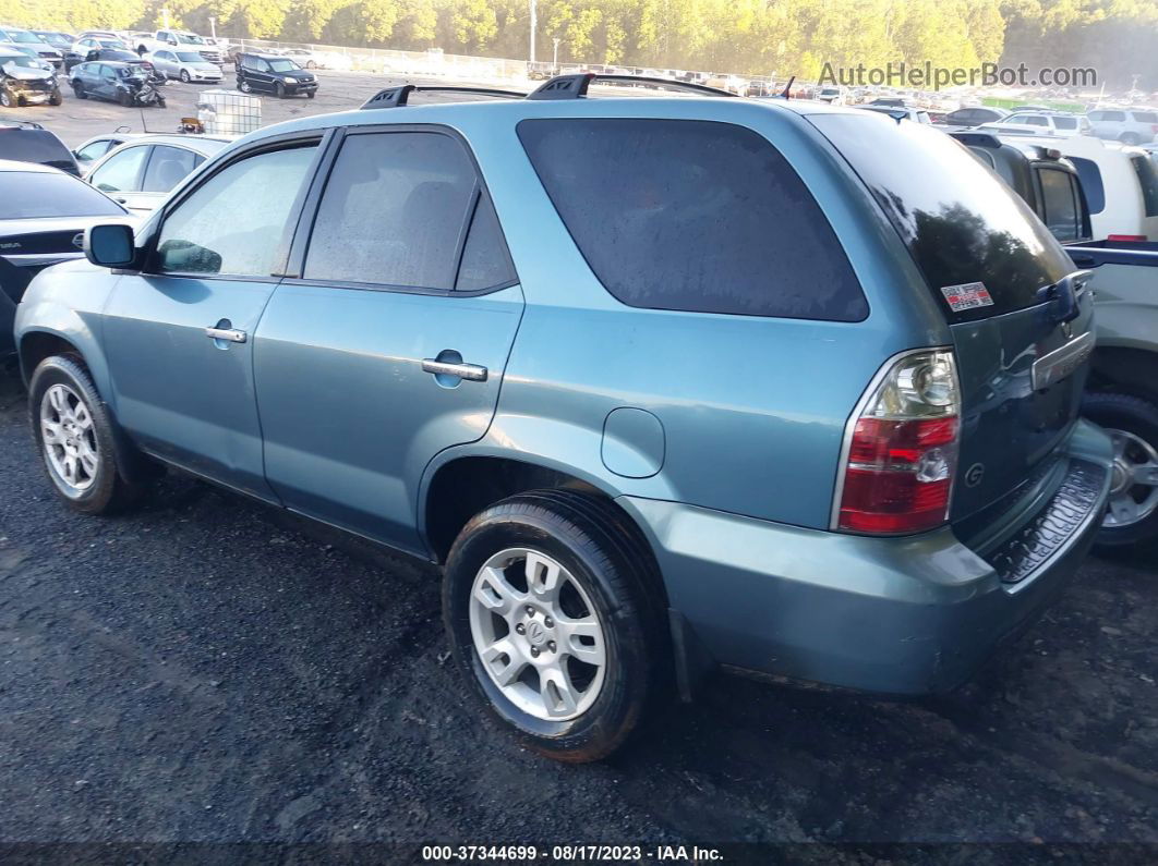 2005 Acura Mdx Touring Light Blue vin: 2HNYD18935H529956