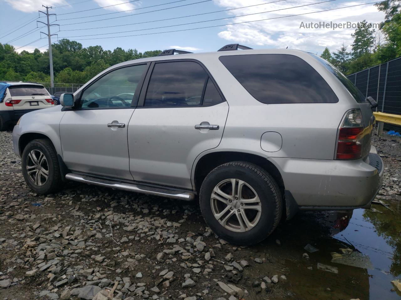 2005 Acura Mdx Touring Silver vin: 2HNYD18945H527780