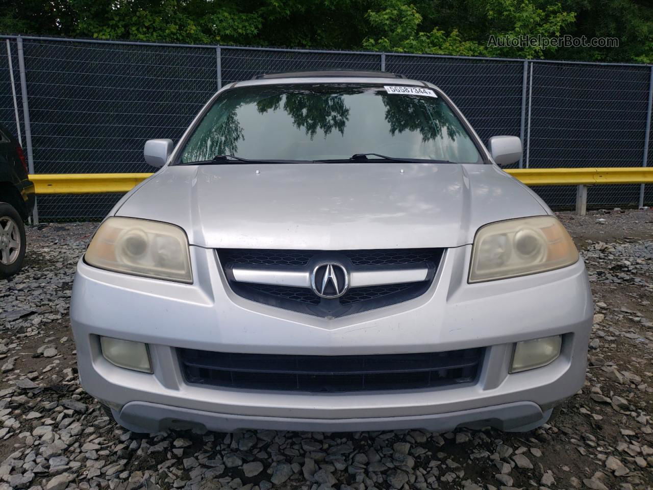 2005 Acura Mdx Touring Silver vin: 2HNYD18945H527780