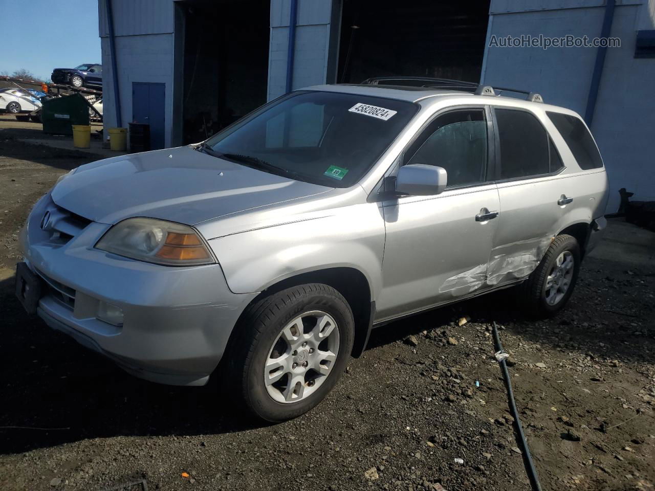 2005 Acura Mdx Touring Silver vin: 2HNYD18955H526279