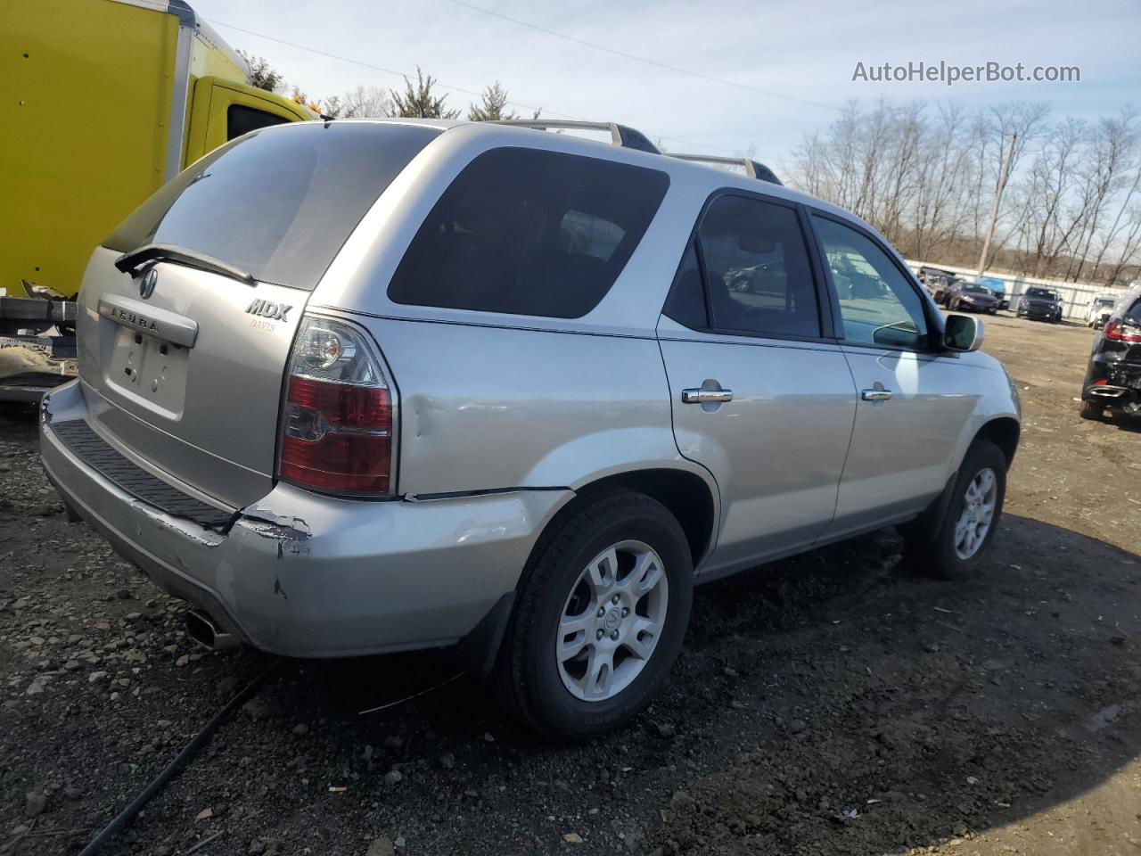 2005 Acura Mdx Touring Silver vin: 2HNYD18955H526279