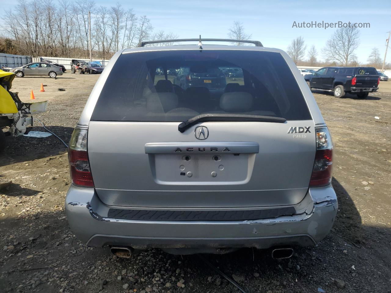 2005 Acura Mdx Touring Silver vin: 2HNYD18955H526279