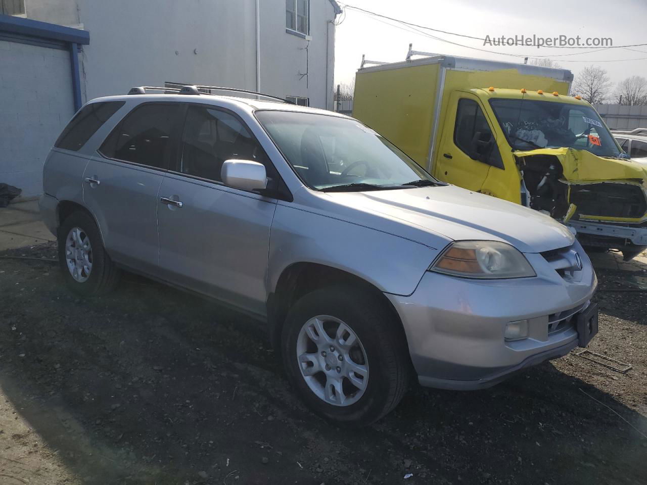 2005 Acura Mdx Touring Silver vin: 2HNYD18955H526279