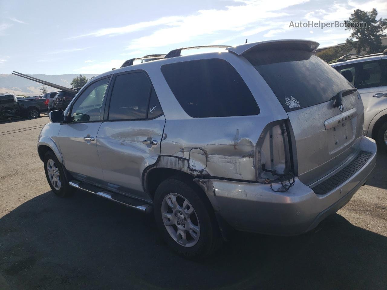 2005 Acura Mdx Touring Silver vin: 2HNYD18955H534415