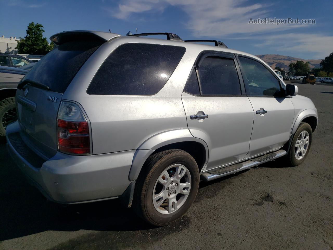 2005 Acura Mdx Touring Silver vin: 2HNYD18955H534415