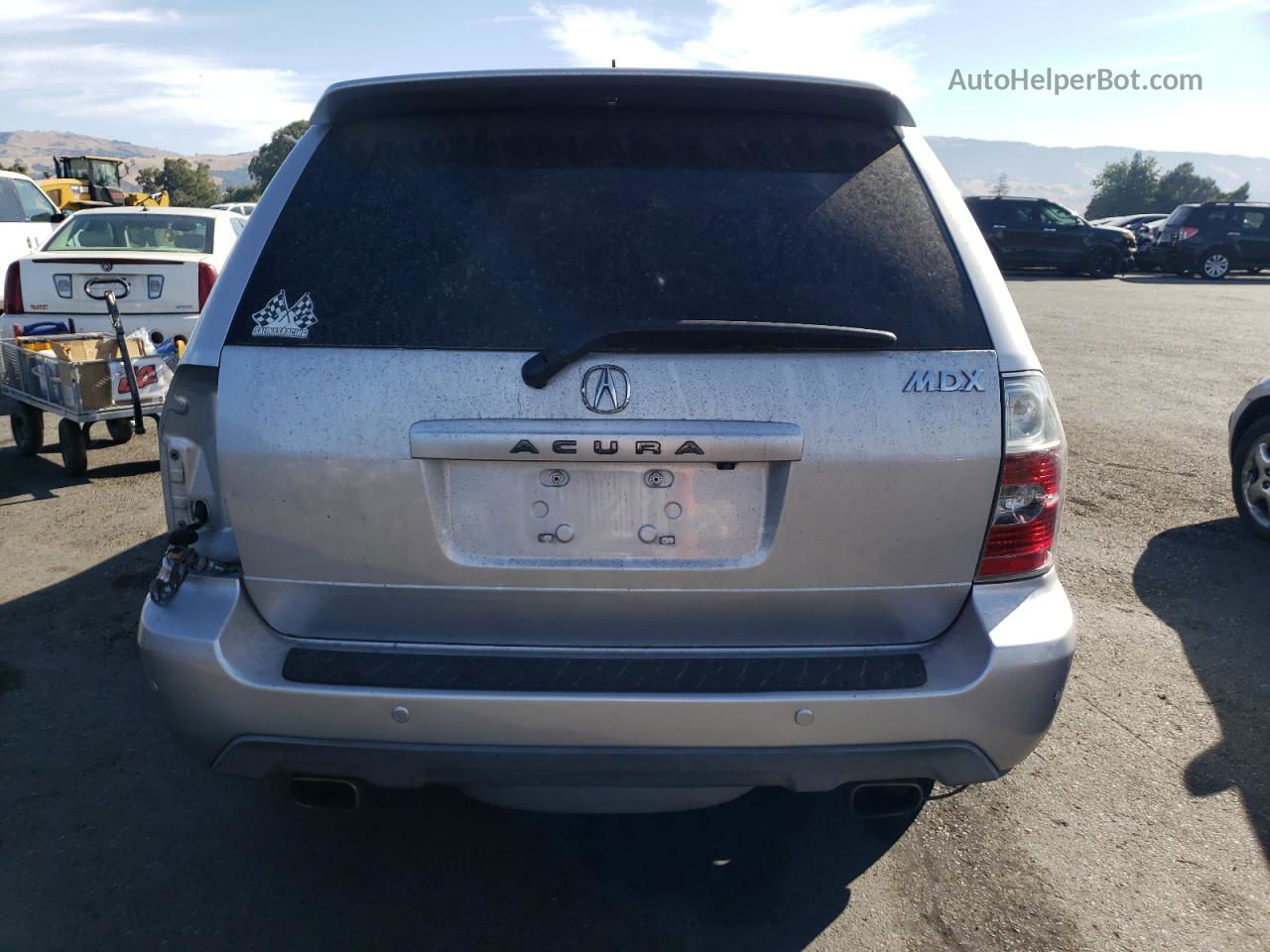 2005 Acura Mdx Touring Silver vin: 2HNYD18955H534415