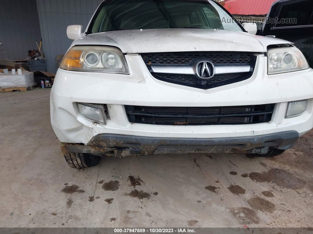 2005 Acura Mdx Touring White vin: 2HNYD18975H535873