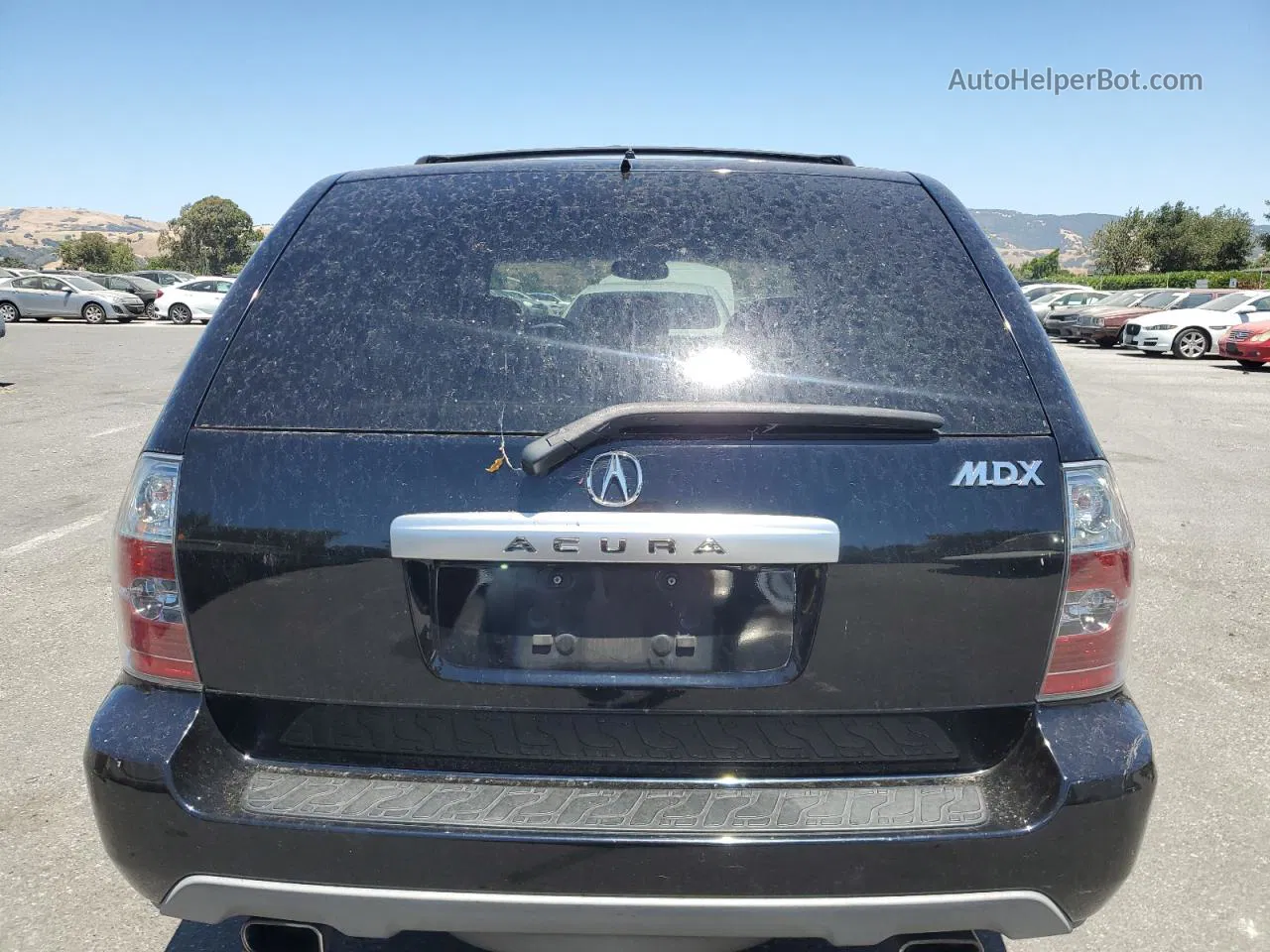 2005 Acura Mdx Touring Black vin: 2HNYD18975H560191