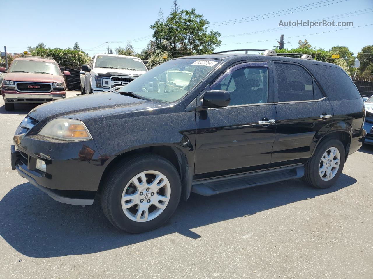 2005 Acura Mdx Touring Black vin: 2HNYD18975H560191