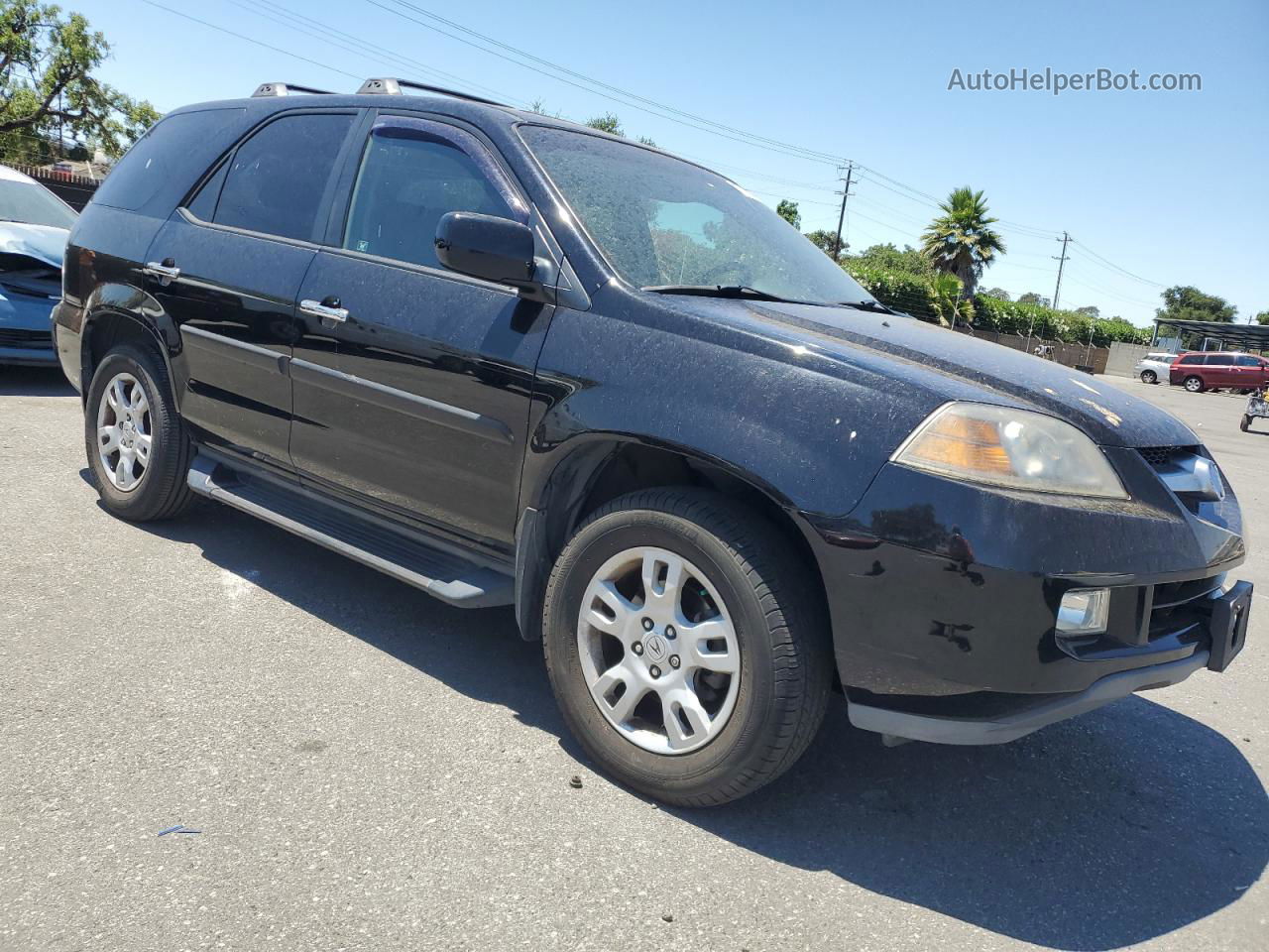 2005 Acura Mdx Touring Black vin: 2HNYD18975H560191