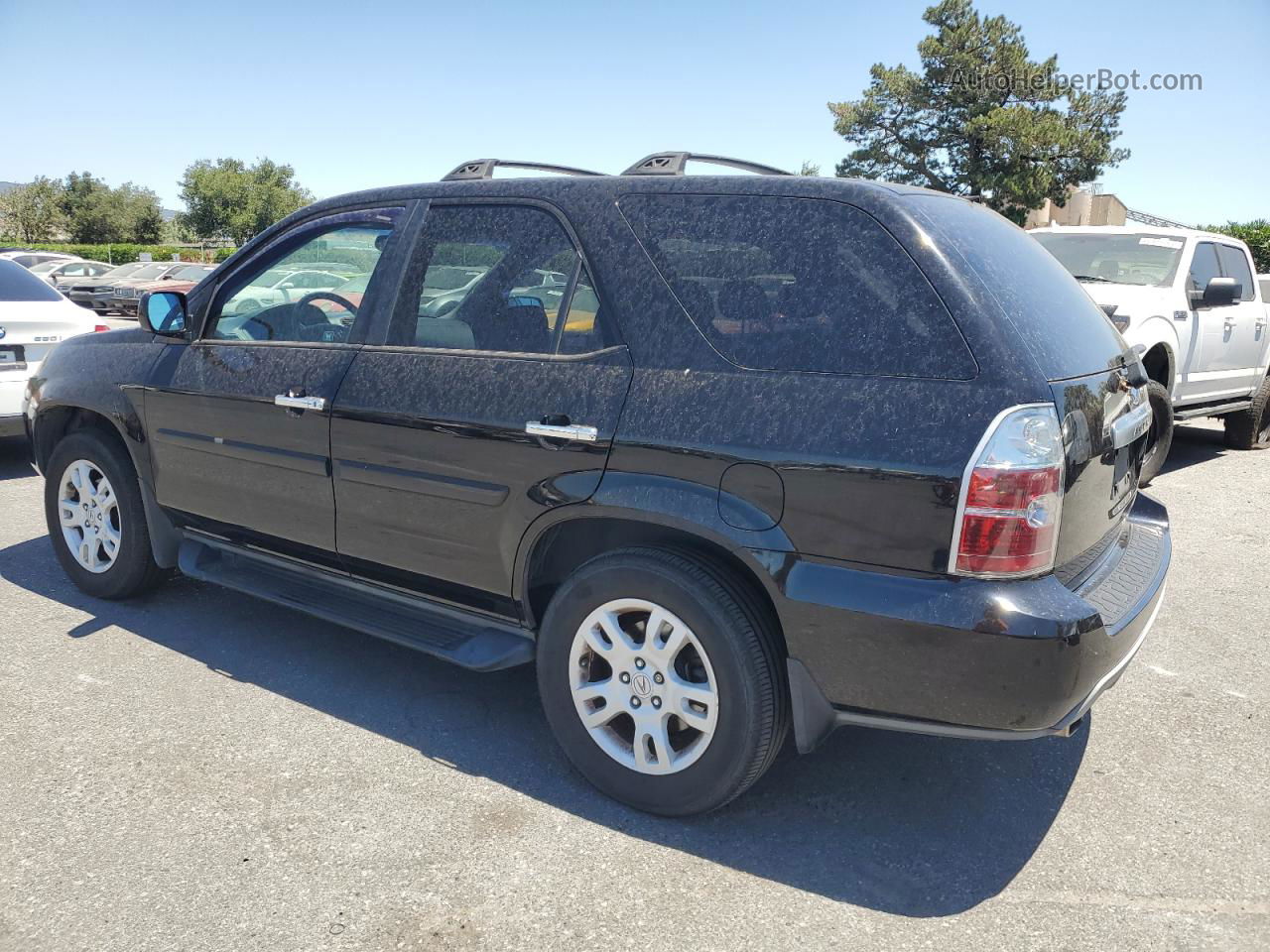 2005 Acura Mdx Touring Black vin: 2HNYD18975H560191