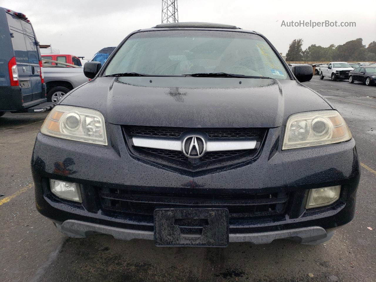 2005 Acura Mdx Touring Black vin: 2HNYD18985H514319