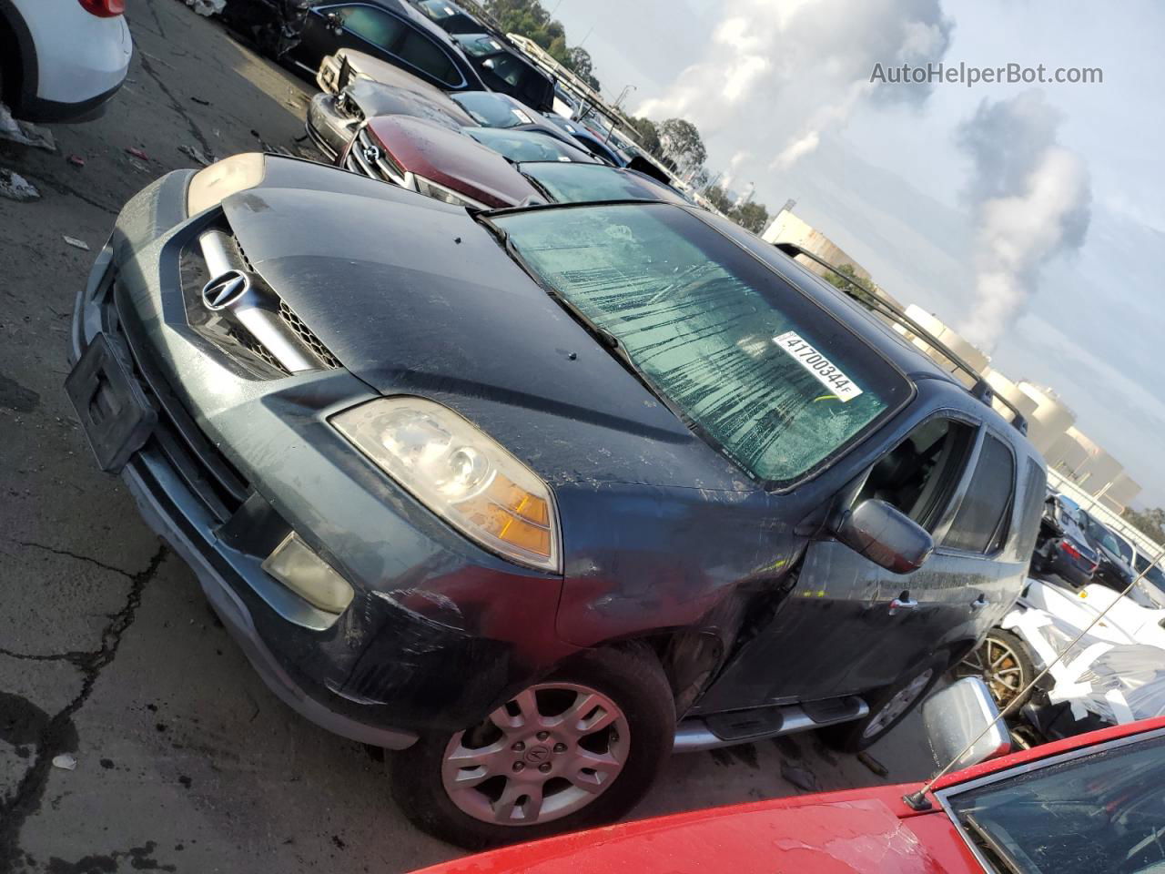 2005 Acura Mdx Touring Charcoal vin: 2HNYD18995H542372