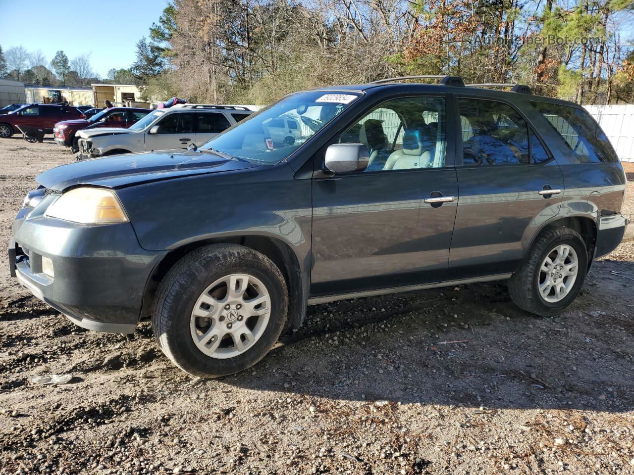 2005 Acura Mdx Touring Gray vin: 2HNYD18995H550441